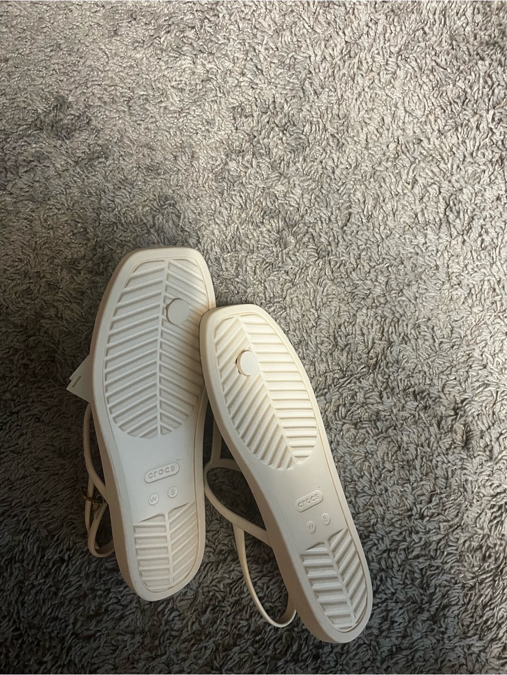 CROCS Miami sandal Womens Beige - Picture 2 of 2